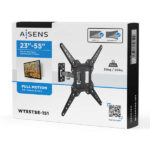Aisens Supporto ECO girevole - inclinabile per monitor/TV 30 kg (2 perni) da 23-55 - Colore nero - immagine 5