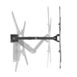 Aisens Supporto ECO girevole - inclinabile per monitor/TV 30 kg (3 perni) da 23-55 - Colore nero - immagine 3