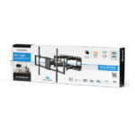 Aisens Supporto PRO girevole - inclinabile e livellabile per monitor/TV 120 kg da 60-120 - Colore nero - immagine 5