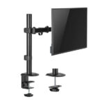 Aisens Supporto da tavolo ECO girevole e inclinabile per monitor/TV 9 kg (3 perni - 1 braccio) da 17-32 - Colore nero - immagine 3