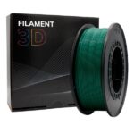 Filamento 3D PLA - Diametro 1,75 mm - Bobina da 1 kg - Colore verde scuro - immagine 4