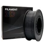 Filamento 3D PLA - Diametro 1,75 mm - Bobina da 1 kg - Colore grafite - immagine 4