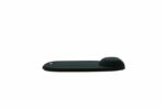 Kensington Tappetino con poggiapolsi in schiuma - Misure 330x238x35mm - Finitura in tessuto morbido - Colore nero - immagine 3