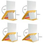 Leitz Ergo Cosy Supporto regolabile per laptop da 13" a 17" - Design ergonomico - Altezza regolabile su 4 livelli - Colore giallo caldo - immagine 4