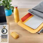 Leitz Ergo Cosy Supporto regolabile per laptop da 13" a 17" - Design ergonomico - Altezza regolabile su 4 livelli - Colore giallo caldo - immagine 5