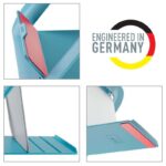 Leitz Ergo Cosy Supporto regolabile per laptop - Design ergonomico - Altezza regolabile - Colore blu - immagine 3