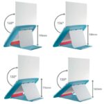 Leitz Ergo Cosy Supporto regolabile per laptop - Design ergonomico - Altezza regolabile - Colore blu - immagine 4