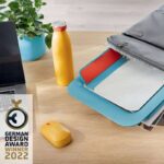 Leitz Ergo Cosy Supporto regolabile per laptop - Design ergonomico - Altezza regolabile - Colore blu - immagine 5