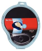 Esselte Dataline All in One Tappetino con poggiapolsi imbottito in gel - Misure 300x260x35 mm - Lycra lavabile - Base antiscivolo - Controllo del mouse migliorato - Colore nero - immagine 3