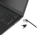 Kensington N17 Lucchetto con chiave per computer portatili Dell - Testa resistente - Tecnologia Hidden Pin - Cavo in acciaio al carbonio - Argento - immagine 3