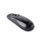 Kensington Expert Presentatore wireless con puntatore laser verde e controllo cursore - Luminosità 10 volte superiore - Pulsanti retroilluminati - Portata wireless 45 m - Colore nero
