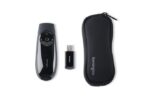 Kensington Expert Presentatore wireless con puntatore laser verde e controllo cursore - Luminosità 10 volte superiore - Pulsanti retroilluminati - Portata wireless 45 m - Colore nero - immagine 4