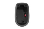 Mouse wireless Kensington Pro Fit 2,4 GHz - Sensore laser 1200 dpi - 3 pulsanti - Utilizzo ambidestro - Comoda rotellina di scorrimento - Colore nero - immagine 4
