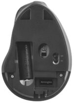 Kensington Pro Fit Ergo Mouse verticale wireless 2,4 GHz 1600 dpi - 5 pulsanti - Inclinazione naturale 46,7º - Portata fino a 20 m - Indicatore di carica - Colore nero - immagine 4