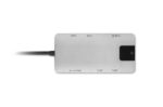 Hub Kensington 8 in 1 Connessione USB-C - Porte: 3x USB 3.2, 1x USB-C PD fino a 85 W, 1x HDMI 2.0, lettore SD e MicroSD - Colore argento - immagine 5
