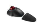 Kensington Orbit Mouse Trackball Wireless Dual Bluetooth 3.0 e 2,4GHz 1600dpi - Anello di scorrimento - Sfera da 40 mm - Poggiamani rimovibile - Utilizzo ambidestro - Colore nero/rosso - immagine 5