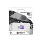 Kingston DataTraveler microDuo 3C Memoria USB-A + USB-C 256 GB 3.2 Gen 1 - Velocità di lettura 200 MB/s - Cappuccio protettivo (pendrive) - immagine 3