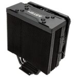 Abysm Gaming Snow IV ARGB Ventola CPU 120 mm con dissipatore 4 Heatpipes - Illuminazione ARGB - Velocità max. 1600 rpm - Colore nero - immagine 3