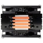 Abysm Gaming Snow IV ARGB Ventola CPU 120 mm con dissipatore 4 Heatpipes - Illuminazione ARGB - Velocità max. 1600 rpm - Colore nero - immagine 4