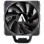 Abysm Gaming Snow IV Ventola CPU 120 mm con dissipatore 4 heatpipe - Velocità max. 1600 giri/min - Colore nero - immagine 3