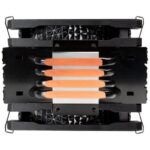 Abysm Gaming Snow IV Ventola CPU 120 mm con dissipatore 4 heatpipe - Velocità max. 1600 giri/min - Colore nero - immagine 4