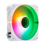 Abysm Gaming Arclight 2.0 ARGB White Confezione da 3 ventole da 120 mm con illuminazione ARGB - Velocità massima 1500 giri/min - Collegamento in serie - immagine 3