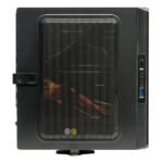 Unykach UK1007 Case Tower Mini-ITX - Alimentatore 150W incluso - Dimensioni disco supportate 2,5" - USB-A 2.0/3.2 e audio - immagine 3