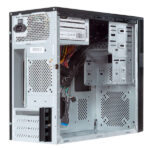 Unykach Grey Rain Case MicroATX EVO - Alimentatore 500W incluso - Dimensioni disco supportate 3,5", 2,5" - USB-A 2.0/3.2 e audio - immagine 5