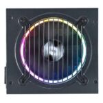 Unykach Atilius RGB Black 650W Alimentatore 650W ATX 2.31 - Illuminazione RGB - Completamente modulare - PFC attivo - Ventola da 120 mm - immagine 4