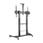 Aisens Supporto da pavimento per TV/monitor da 60" a 100" - Max 100 kg - Regolabile in altezza - Movimento orizzontale e verticale - immagine 3
