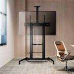 Aisens Supporto da pavimento per TV/monitor da 60" a 100" - Max 100 kg - Regolabile in altezza - Movimento orizzontale e verticale - immagine 5
