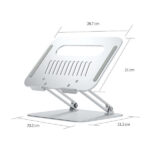 Aisens Supporto da tavolo XL 10-17 regolabile per laptop/tablet - Colore argento - immagine 4