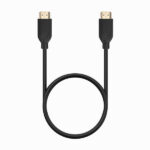 Cavo HDMI V2.0 CCS Premium Alta Velocità / Hec 4K@60Hz 18Gbps - A/M-A/M - 0,5 m - Colore nero - immagine 3