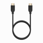 Cavo HDMI V2.0 CCS Premium Alta Velocità / Hec 4K@60Hz 18Gbps - A/M-A/M - 1,0 m - Colore nero - immagine 3