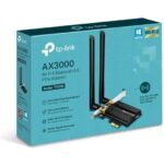 TP-Link Archer TX50E Adattatore di rete PCIe AXE3000 Wi-Fi 6E Bluetooth 5.0 - 2 antenne - immagine 4