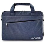 6" - Scomparto imbottito - Tasche esterne - Chiusura con cerniera - Tracolla