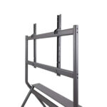 Tooq Supporto da pavimento con ruote per schermi "Istand" 50"-86" - Colore grigio - immagine 3