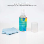 Tooq Kit Spray detergente per schermi + panno in microfibra - immagine 2