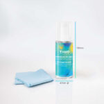 Tooq Kit Spray detergente per schermi + panno in microfibra - immagine 3