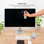Tooq Kit Spray detergente per schermi + panno in microfibra - immagine 5