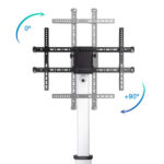 Tooq Supporto da pavimento con ruote TV HORIZ/VERT "Hera" 37-86" - Colore nero - immagine 3