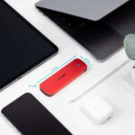 Tooq Box esterno M.2 NVME USB3.1 Gen2 Alluminio - Colore rosso - immagine 5