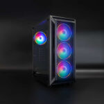 Tooq Case Mid Tower Gaming TQGCC101-B "Ragnärok" - Colore nero - immagine 2