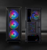 Tooq Case Mid Tower Gaming TQGCC101-B "Ragnärok" - Colore nero - immagine 3