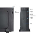 Tooq Case Slim MATX TQC-3008U3CD 500W Lettore di schede - Colore nero - immagine 2