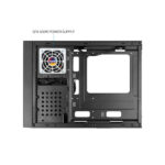 Tooq Case Slim MATX TQC-3008U3CD 500W Lettore di schede - Colore nero - immagine 4