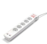 Salicru Presa multipla SPS SAFE 5+ Protezioni elettriche attive di ultima generazione - 5 prese Schuko - Colore bianco - immagine 2