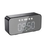 XO Altoparlante Bluetooth Mirror Clock F41 - Colore nero - immagine 2