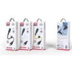 XO Cavo NB247 Ricarica rapida USB - Lightning - 6A - 25 cm con clip - Colore bianco - immagine 2