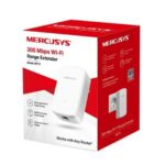 Mercusys Ripetitore estensore di rete WiFi - Fino a 300 Mbps - 1x RJ-45, pulsante WPS - immagine 3